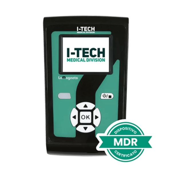 I-Tech La Magneto — Magnetoterapia 2 Canali Indipendenti | 300 Gauss, 46 Programmi MDR, Display a Colori