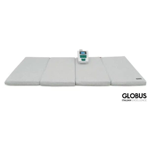 Globus Total Body 200 — Materasso Magnetoterapia 176×70 cm, 8 Solenoidi, 4 Sezioni Modulari, Memory Foam