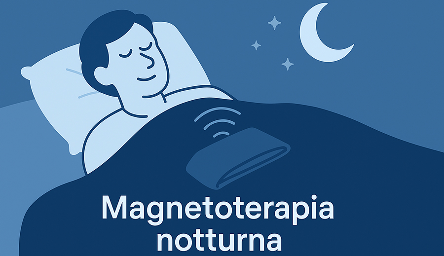 Magnetoterapia notturna con materassino