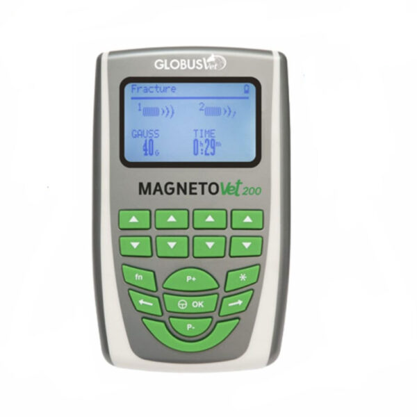 Globus MagnetoVet 200 — Magnetoterapia Veterinaria Cani e Gatti | 400 Gauss, 30 Programmi