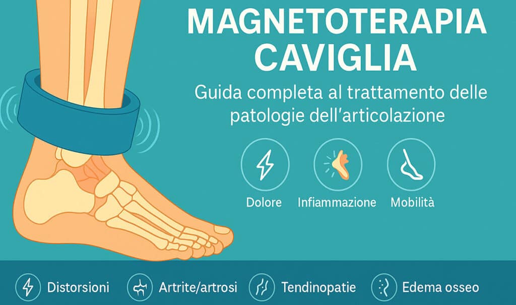 Magnetoterapia Caviglia: Guida completa al Trattamento delle Patologie dell’Articolazione