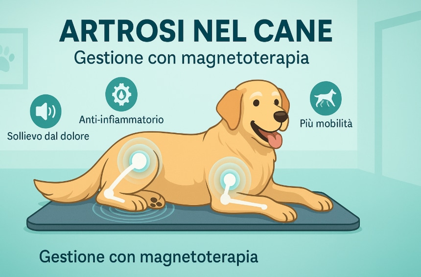 Artrosi nel Cane: Benefici della Magnetoterapia Veterinaria