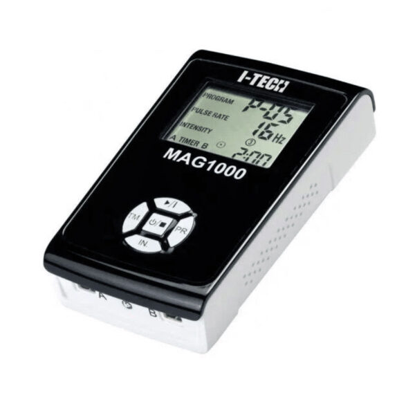 I-Tech Mag 1000 - Magnetoterapia Alta Frequenza 27 MHz, 20 Programmi, 2 Canali, Batteria